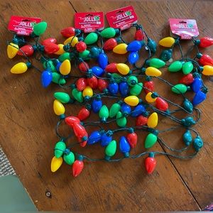 Christmas Light Bulb Necklaces (8)